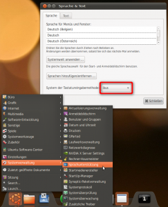 Spracheinstellungen in Ubuntu 10.10