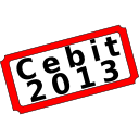 CeBIT 2013 Ticket Clipart