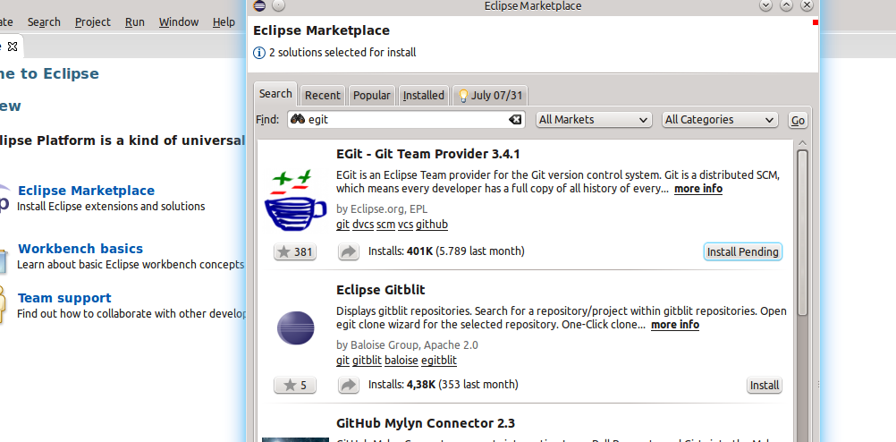 EGit im Eclipse Marketplace.