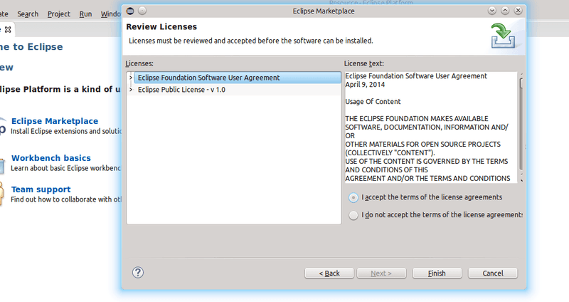 Lizenz der Plugins bestätigen.