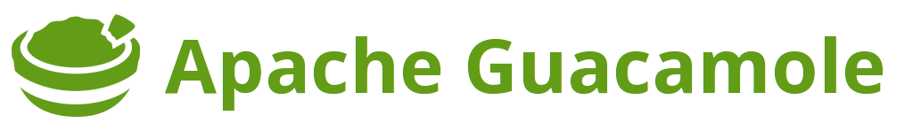 Apache Guacamole Logo, © Apache Foundation, Apache Licence 2.0. Source: <a href="https://github.com/apache/incubator-guacamole-website/blob/master/images/guac-logo.png=">Github</a>
