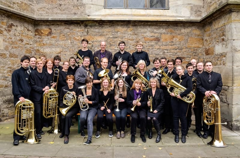 St. Martini Brass Band Stadthagen im Jahr 2012 - Ich bin ganz rechts zu sehen